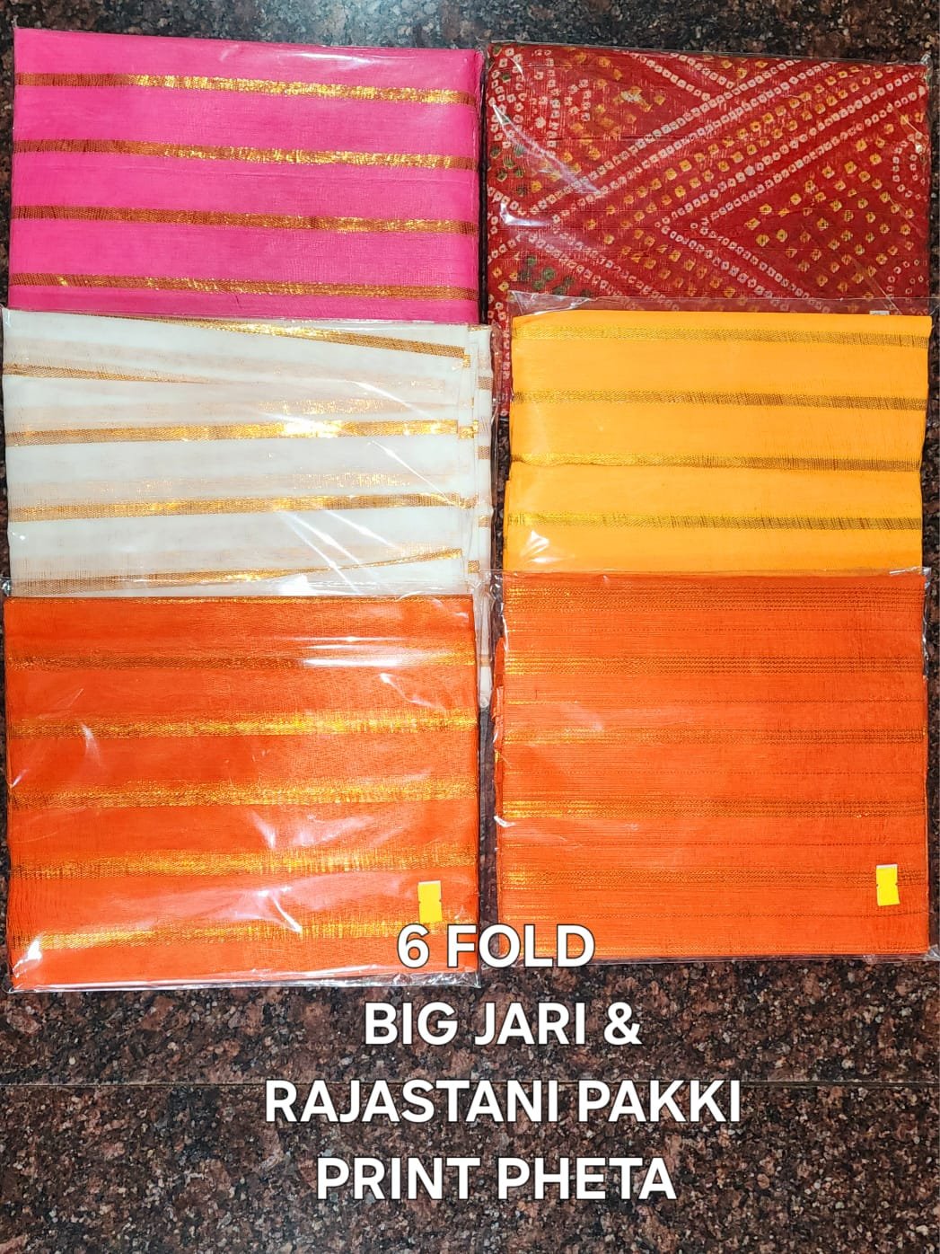 BANDANI PRINT & BIG JARI  PHETAS